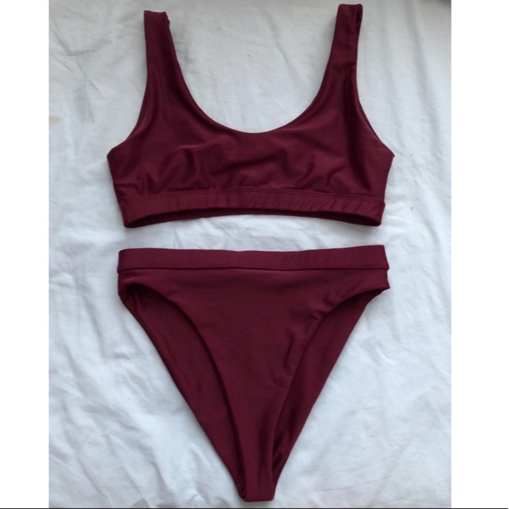 High waisted bikini